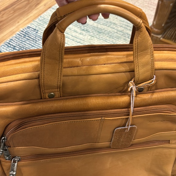 Samsonite Leather Work Bag - Picture 2 of 8